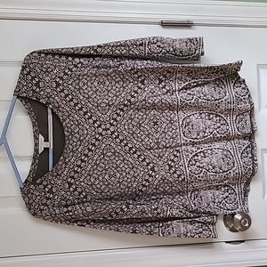 3/4 sleeve knit top